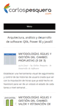 Mobile Screenshot of carlospesquera.com